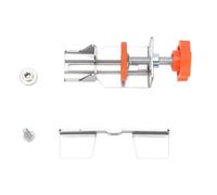 Fabater Door Assembly Jig Efficient Stainless Steel High-Performance Installer for Kitchen Pool Cabinet with Adjustable Arms 9-40 Mm for Framed/Frameless Cupboards