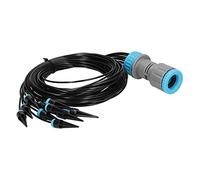 Fabater Drip Irrigation System, 10 Dripper Watering for Ten Potted Flowers Garden Dripper, Flower Watering Device with Slow Soil Penetration to Prevent Erosion for Public Green Spaces