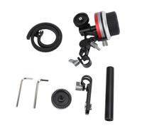Fabater DSLR Follow Focus Aluminum Alloy with Handwheel Easy Focusing for Video Photography Compatible with Various Lens Sizes 1 Unit