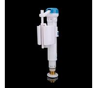 Fabater Dual Flush Toilet Push Button Fill Valve Cistern Syphon, G1/2 Universal Adjustable 20-33cm, ABS 100,000 Cycles, Water Saving Lifting Ball for Toilet Bowl & Squatting Pan (4 Points Copper