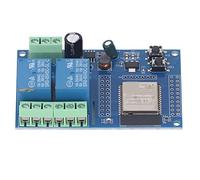 Fabater Dual Relay Module 4M Byte Flash Programmable Key DC5-60V Board for Secondary Development Learning Smart Home Wireless Control