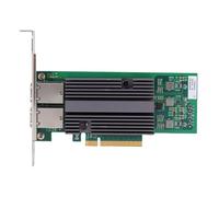 Fabater Dual RJ45 Ports 10Gb Network Card Low Power Consumption PCIE X8 NIC Card for Server with Advanced Power Management Technology