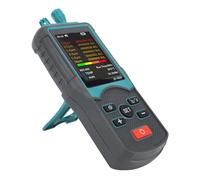 Fabater Dust Particle Counter, 6 Particle Sizes Detection 0.3μm to 10μm PM2.5 PM10 Tester, Air Quality Monitor with USB Data Export for Indoor Outdoor