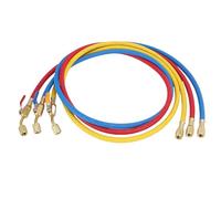 Fabater Easy Installation AC Refrigerant Charging Hose 3 Pack 500PSI Air Conditioning Distribution Hose for Car RV