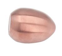 Fabater Egg Shaker, Stainless Steel Egg Shaped Design for Easy Seasoning Distinction, Shaped Shaker with Rust Proof Dry Storage, Stainless Steel Salt for Home (Rose Gold)