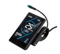 Fabater Electric Bicycle LCD Display Meter, 24-72V Bike Display Meter, HD Colorful LCD Screen Cycling Displays for Electric Bike Scooter