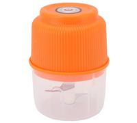 Fabater Electric Garlic Manufacturer 2 Leaves of Portable Vegetable Shells for Green Onion Ingwernuss (Orange)