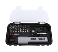 Fabater Electric Set, Cordless Stick with 25 Piece Bits, 5N.m Torque 2000mAh Battery Powered Repair Tool Kit for Electronics Phone Camera Laptop Watch