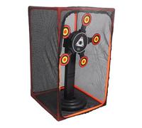 Fabater Electric Target Toy, Auto Reset Electronic Scoring Rotating Target with Sturdy Plastic Base for Garden Yard Living Room Fun