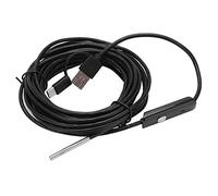 Fabater Endoscope, 3.9mm IP67 Inspection Camera, HD Borescope with 6 LED Adjustable Lights, for Car Engine Drain Pipe Industrial Use (hardwired 10m)