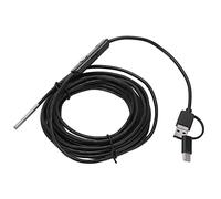 Fabater Endoscope, 3.9mm IP67 Inspection Camera, HD Borescope with 6 LED Adjustable Lights, for Car Engine Drain Pipe Industrial Use (hardwired 2m)