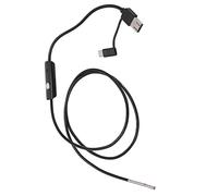 Fabater Endoscope, 3.9mm IP67 Inspection Camera, HD Borescope with 6 LED Adjustable Lights, for Car Engine Drain Pipe Industrial Use (Soft cord 5m)