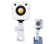 Fabater Entry Level Version LED Selfie Light, 45 LEDs Clip On Panel Light for Phone, 3000K-6500K CRI80, Portable Photography Fill Lighting for Laptop, Camera, Video Recording