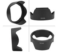 Fabater EW-83L Camera Lens Hood for EF 24-70mm F/4L IS USM Lens, Protect From Scratches, Fingerprints, Prevents Flare and Ghosting, Black