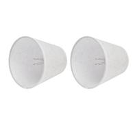 Fabater Fabric Clip On Lamp Shade for E14 Screw Candlestick, 2PCS Table Lamp Cover Safe Cloth Lampshade, Clip On Fabric Lampshade for Chandelier Wall, Soft Light Diffuser Non (PT13)