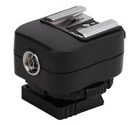 Fabater Flash Hot Shoe Adapter TF -334 Easy Installation with PC Port for A73, Compatible for Cameras of the A7, A9 Series