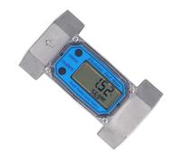 Fabater Flowmeter, 2in Digital Electronic Meter 35 250L Min Range Fuel Flowmeter with Stainless Steel Construction for Transportation Food Industries