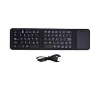 Fabater Foldable Bluetooth Keyboard with Touchpad & Number Pad, Portable Wireless Keyboard for Travel Trip Meeting, Support 3 Devices for Laptop Tablets Phone, Travel