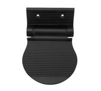 Fabater Foldable Shower Step, Heavy Duty Aluminum Alloy Foldable Shower Foot Rest, Foot Pedal with Non Slip Rubberized Base and Compact Size for Shaving Washing Care in Small