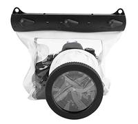 Fabater For DSLR Camera Underwater Diving Case Bag 20M White, Universal Underwater Housing For DSLR with Lens Up to 10cm, Completely Sealed Camera Bag For Beach (White)