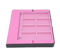 Fabater Game Controller Charger Dock Station for with LED Indicators Compact Design and 4 Controller Charging Capability Fit for 2017 and OLED Models (Black Pink)