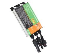 Fabater Grid Tie Micro Inverter, 350W GMI Photovoltaic Micro Grid Tie Inverter, AC220V MPPT Pure Sine Wave, Solar with Temperature Islanding Protection