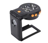 Fabater Handheld Digital Microscope for Kids, 2MP Foldable Microscope AF Lens with 2.0 Inch Color Screen, 500x Magnification, Coin Magnifying Glass with 8 LED Lights