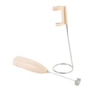 Fabater Handheld Electric Foam Maker Maker Milk Frother Whisk - Battery for Versatile Kitchen Consumption, Including Whip Eggs Ergonomic Design for Daily Cooking Requirements (Apricot)