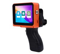 Fabater Handheld Inkjet Printer, 4.3 Inch LED Touchscreen Portable Inkjet Coding Machine for Text Date Barcode QR Code Printing on Wood Plastic Fabric, Multiple Languages