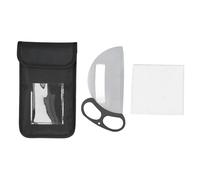 Fabater Handheld Split Diopter Filter, 150mm Special Effects Filters, Flexible Foreground Blur Prism Filter for Creative Photography, Optical Crystal Glass Semicircular