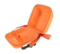 Fabater Hard Shell Camera Case, 5.5x7.0x3.9in Camera Travel Bag with Soft Texture Inside and Adjustable Shoulder Strap, Hard Case for Now Now+ Instant Film Cameras (Orange)
