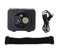 Fabater Head Mounted Camera, 2MP 1080P Sports Body Video Camera with LED Light, Action Cam Wearable, Video Camcorder with Elastic Headband for Night Outdoor Sports (64G)