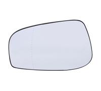 Fabater Heated Door Mirror Glass for the S60 S80 V70 2003-2006, Raised Safety Mirror Glass Replacement, Premium Material for Optimal Visibility (Left: 30634719)