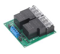 Fabater High Power Two Way Bidirectional Optocoupler Isolation Relay Module 30A DC5V YYG-3 Black Barrier Terminal Anti-Interference (5VDC)