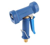 Fabater High Pressure Spray Nozzle Kitchen Cleaning Spray Head Water Sprayer for Hotel Restaurant Floor Cleaning - G1/2in Male Female Thread, Copper Kitchen Head (C Blue Gusset Gun (4 Points