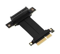 Fabater High Speed Graphics Card Extension Cable Gen 4 GPU PCIE 4.0 X4 Riser Cable 8GB/s 90 Degree for PC Case, Flexible Advanced Design (5cm)