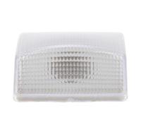 Fabater High Visibility Side Indicator Lamp Cover 8200343322 Rugged for MK3 2005-2012 Flashing Light Cover Durable ABS+Metal