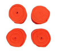 Fabater Horse Polo Leg Wraps Soft Fleece Wraps for Comfortable Support for Equestrian Activities 4pcs for Stable Supplies (Red)