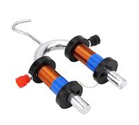Fabater Horseshoe Electromagnet Physics Experimental Science Teaching Equipment U Shaped Solenoid for School, Ferritic Iron Absorption Up to 5kg, 6V DC Coil