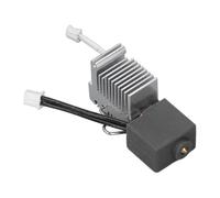 Fabater Hotend for 3 0.4mm Nozzle Brass Ti Alloy, All Metal 3D Printer Extruder Print Head Kit, Upgrade Volcano Design Hotend Kit for High Speed Printing, Plug and Play Replacement