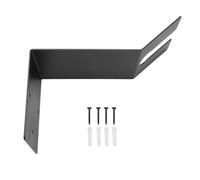 Fabater Ice Auger Wall Mount, Heavy Duty Stainless Steel Electric Auger Storage Bracket with Expansion Screws for Most of Electric Augers, Fits Ice Fishing Equipment Garage Shed