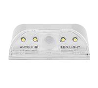 Fabater Infrared Sensor Keyhole Light LED Human Body Detection for Door Lock Wireless PIR Night Light for Home Living Room, Automatic On/Off Cabinet Lamp, Battery Operated IR for