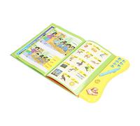Fabater Interactive Arabic Sound Book for Kids - Language Acquisition Educational Learning Toy with Pen, Bilingual English Spanish, Early Reading Skills for Boys Girls