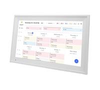 Fabater Interactive Smart Digital Calendar 15.6 Inch Touchscreen Chore Chart Planner for Home Organization White ABS (UK Plug)