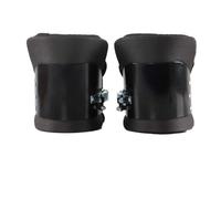 Fabater Inversion Gravity Boots Hanging Pull Up Boots 150KG Weight Capacity with Safe Locking Clips, Comfortable Foam Padded Ankle Supports for Spinal Decompression & Ab Workout (Black)