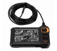 Fabater IP67 Endoscope Camera 4.3in Screen Dual Lens Inspection Device for Hard-to- Areas 8 LED Lights
