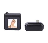 Fabater Keychain Camera 1080P HD Tiny Digital Camera with Flashlight for Nighttime Photography, for Travel and Daily Life, 1.3 Inch Color Screen