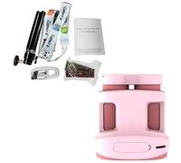 Fabater Kids Digital Microscope 200X with 2.0-Inch Color Screen for Clear Observations for Children, Portable Handheld Digital Microscope for Learning and Exploration, Ideal for Kids Learning (Pink)