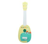 Fabater Kids Toy Ukulele, Safe Environmental Plastic Ukulele Toy, Mini with Soft Strings Crisp Sound for Children Music Education Early Development (Style 4)
