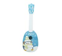 Fabater Kids Toy Ukulele, Safe Environmental Plastic Ukulele Toy, Mini with Soft Strings Crisp Sound for Children Music Education Early Development (Style 5)